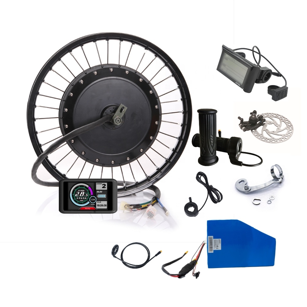5000W Hub Motor Kit 72V - Kit di conversione bici per bicicletta