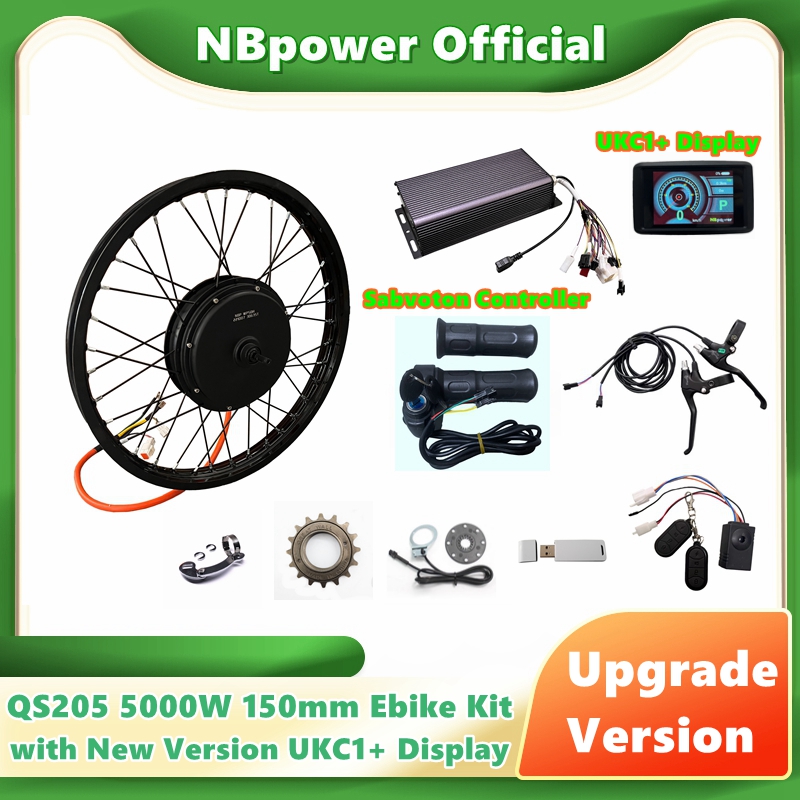 NBpower/QS205 5000W V3 150mm K - 5000W Hub Motor Kit 72V recensione e prezzo